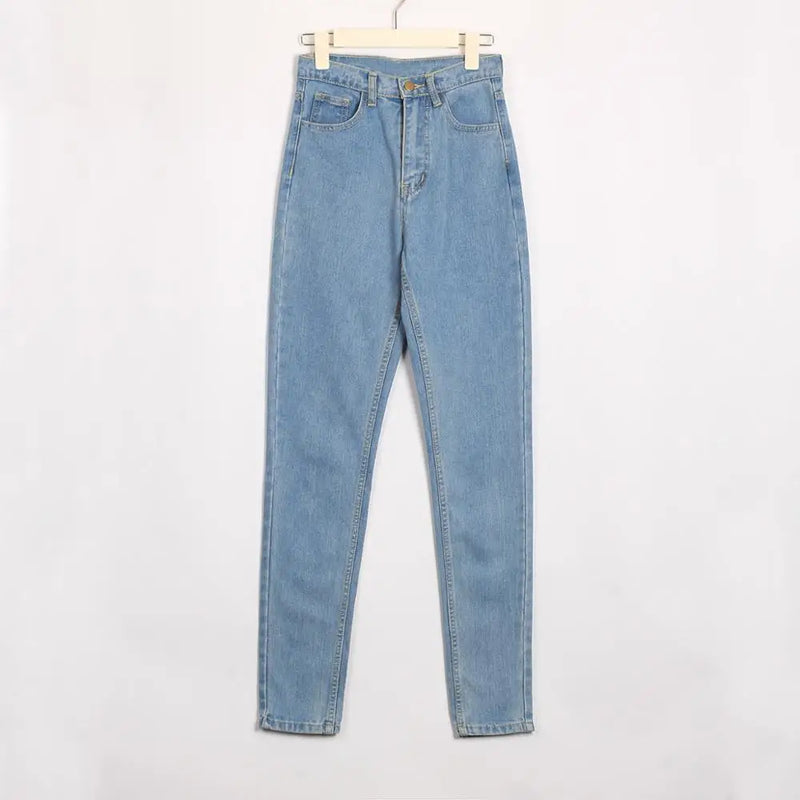 Basic Women Jeans Harem Pants Female Streetwear Vintage Denim