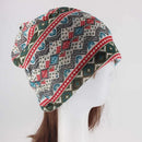 Adult Women Double Use Casual Beanies Skullies Lady Autumn Warm Caps For Girl Beauty Bonnet