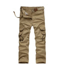 Men Cargo Pants Loose Fit Military Tactical Army Trousers Casual Pants