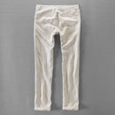 Pure Linen Casual Pants Men Long Trousers Men Pants For Men