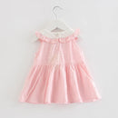 Baby Girls Dress Children Clothes Sleeveless Kids Birthday Dress Girls Princess Dress 0-2Y