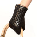 Women Gloves Autumn Winter Plus Warm Velvet Genuine Leather Elegant Lady Glove