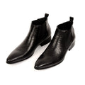 Men Ankle Boots Genuine Leather Comfortable Men Dress Shoes Chelsea Boots