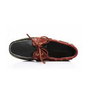 British Classic Boat Shoes Men Lace Up Casual Flats Genuine Leather Shoes Breathable