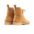 Classical Chelsea Boots British Style Handmade Leather Boots Casual Wedding Platform Men Shoe