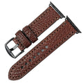 Genuine Leather Watch Strap Replacement For Apple Watch Band 44mm 40mm 45mm 41mm iWatch Watchband