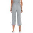 Knitted  Cotton Women's Pants Casual Loose Elastic High Waist Wide Leg Trousers With Pockets Sweatpants