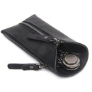 Genuine Leather Key Wallet Men Car Key Holder Zipper Keys Case Male Man Keys Organizer