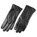 Women Gloves Autumn Winter Plus Warm Velvet Genuine Leather Elegant Lady Glove