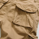 Summer Men Casual Shorts Loose Fit Knee Length