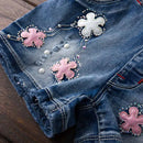 Summer Children Kids Little Girls Romper Shorts Denim Shorts Jeans Cotton Denim Bib Braces Rompers