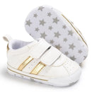 Baby Toddler infant boy Girl Soft Sole prewalker Crib Shoes 0-18 Monthes