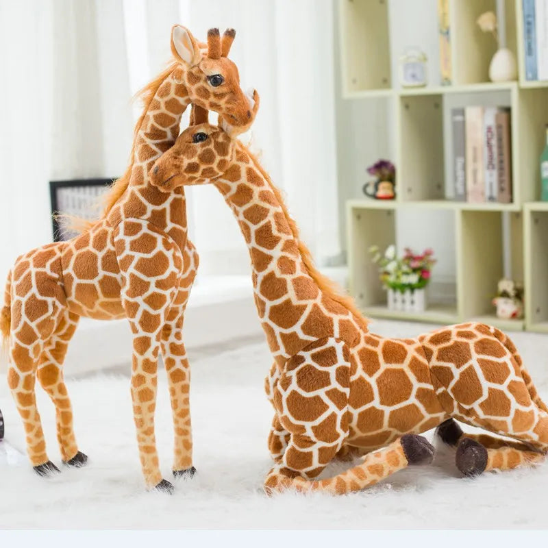 Giraffe Plush Toys Cute Stuffed Animal Soft Giraffe Doll Birthday Gift Kids Toy