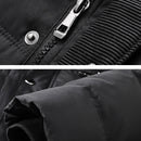Men Parka Thick Winter Coat Warm Hooded Windpoof Outwear Men Clothing