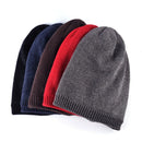 Unisex bone flash fabric hat women winter beanies men knitted wool skullies solid cap turban hats for man