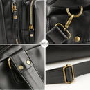 Male Travel Duffle Bag High Quality Leather Retro Sport Fitness Training Luggage Handbag For Man Crossbody Shoulder Bags