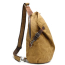 Batik Chest pack retro men canvas shoulder bag leisure dumplings bag