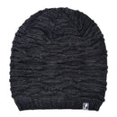 Knit fold hat thick warm beanies women winter hats Unisex Double-layer gorro plus velvet cap casual bonnet Men's  sport caps