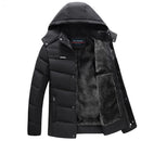Men Parka Thick Winter Coat Warm Hooded Windpoof Outwear Men Clothing