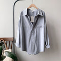 Autumn Women Cotton Blouse Long Sleeve Women Tops And Blouses Vintage Women White Shirts