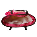 Knitted Straw bag Summer flower Bohemia women handbags stripes shoulder bags beach