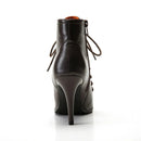 Women Winter Boots leather ankle boots woman ladies shoes High heels