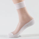 Men Spring/Summer Super Thin Fancy Stockings Male Pure Cotton Transparent Glass Hollow Out Cool Socks Loafer