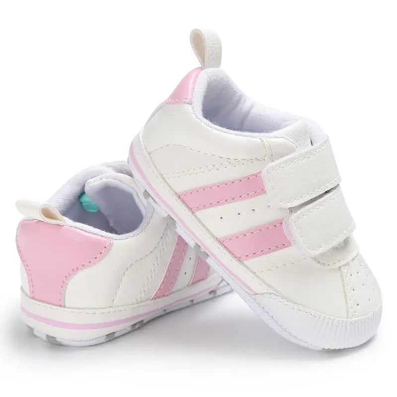 Baby Toddler infant boy Girl Soft Sole prewalker Crib Shoes 0-18 Monthes