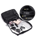 Women Soft Bag Leather Shoulder Bag Black Washed Leather Crossbody Bag Ladies Purse Handbag Small Bag