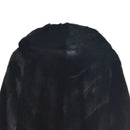 Women Fur Coat Real Mink Fur with Fur Hood Overcoat Winter Warm Full Pelt Natural Fur Coat High Quality Mink Long Coat