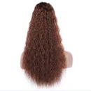 Drawstring Clips In Hairpiece Ponytail Kinky Water Curly Hair Extensions For Women
