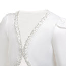Kid Cape Cloak With Beading Flower Girl Dress Coat Girl Bolero Children Jacket Wrap