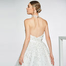 Wedding dress appliques beading a line floor length simple bridal gowns wedding dress