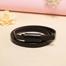 Leather Buckle Thin Casual Belt for Women First Layer Belt Female Straps Apparel Accessories