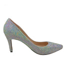Women wedding shoes 8cm Party dress shoes woman female shoes crystal shoes