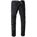 Men biker jeans for moto Casual classic stretch denim pants Long trousers