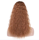 Drawstring Clips In Hairpiece Ponytail Kinky Water Curly Hair Extensions For Women