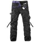 Men Cargo Pants Multi-pockets Baggy Casual Overalls Cotton Tactical Military Camouflage sweatpants Solid Trousers