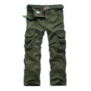 Men Cargo Pants Loose Fit Military Tactical Army Trousers Casual Pants
