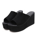 Summer Slip On Women Wedges Sandals Open Toe Ladies Casual Shoes
