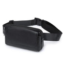 Women Waist Bag Leather Fanny Pack Double Pocket Waist Pack for Women