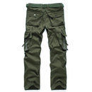 Men Cargo Pants Loose Fit Military Tactical Army Trousers Casual Pants