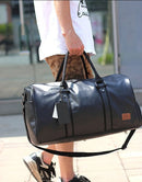 Men Travel Bags Waterproof Luggage Handbag Duffel Bags Large Capacity Trip Bag Weekend Bags Leather Handbags