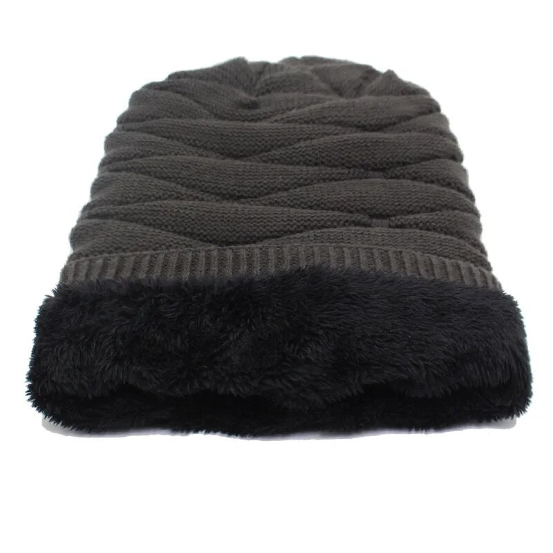 Winter Beanies Knitted Hat Men Caps Warm Baggy Skullies Balaclava Bonnet Mask Winter Hats For Men Women Hat
