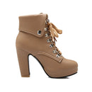 Women Boots Autumn and winter Short boots High-heeled Nightclub Chivalry boot