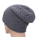 Knitted Hat Men Women Skullies Beanies Winter Hats For Men Male Warm Baggy Thick Bonnet Mask Beanie Hat Cap