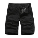 Military Solid Cargo Shorts Men Summer Outwear Multi-pocket Men Shorts High Quality Cotton short