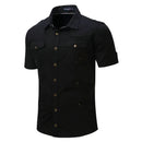 Men's Shirts Short Sleeve Oversized Summer Streetwear Casual Shirt Men Clothing