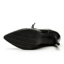 Women Winter Boots leather ankle boots woman ladies shoes High heels