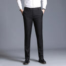 Boutique Solid Mens Casual Business Suit Pants Male Thin Trousers Groom Wedding Dress Ball Formal Suit Pants